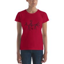 Load image into Gallery viewer, 75 Mile Women&#39;s short sleeve t-shirt