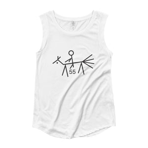 55 Mile Ladies’ Cap Sleeve T-Shirt