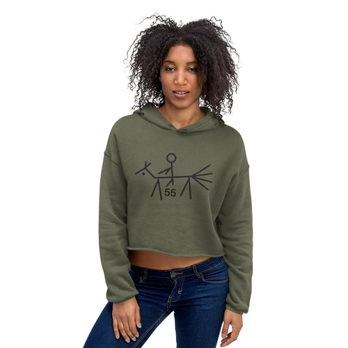 55 Mile Crop Hoodie