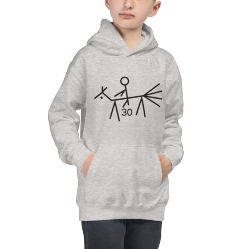 30 Mile Distance Kid’s Hoodie