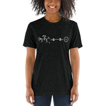 Load image into Gallery viewer, Riding + weightlifting = happiness Short t-shirt
