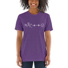 Load image into Gallery viewer, Riding + weightlifting = happiness t-shirt